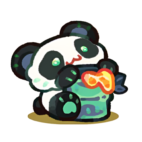 Pandaroot Glitter